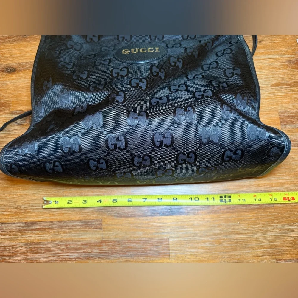 Gucci Off The Grid Long Tote GG Canvas with Gold Logo Patch
